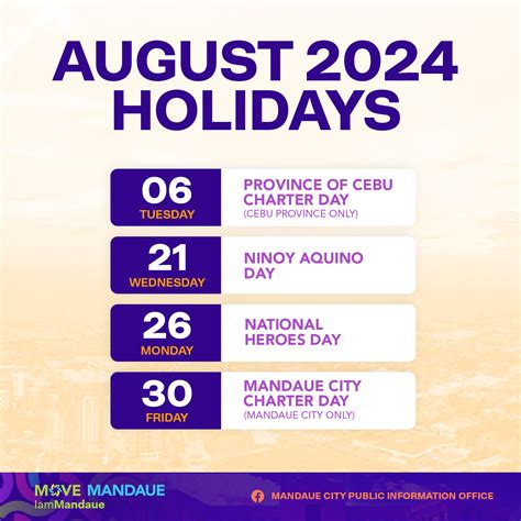 mandaue charter day 2024|National Holidays in Cebu in 2024 .